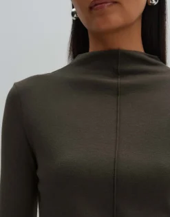 Damen OPUS Basics | Shirts^Jerseyshirt Keeli Grün Online Bestellen