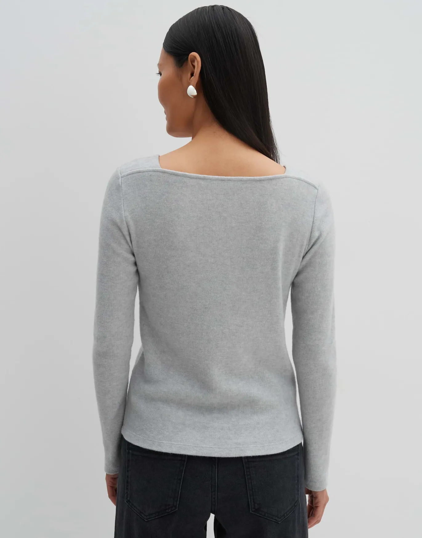 Damen OPUS Shirts^Jerseyshirt Kosie Grau Online Bestellen