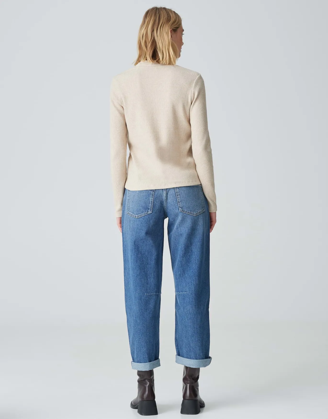 Damen OPUS Shirts^Jerseyshirt Somoko Beige Online Bestellen