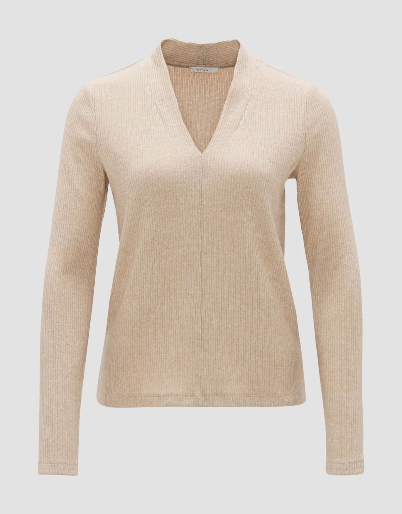 Damen OPUS Shirts^Jerseyshirt Somoko Beige Online Bestellen