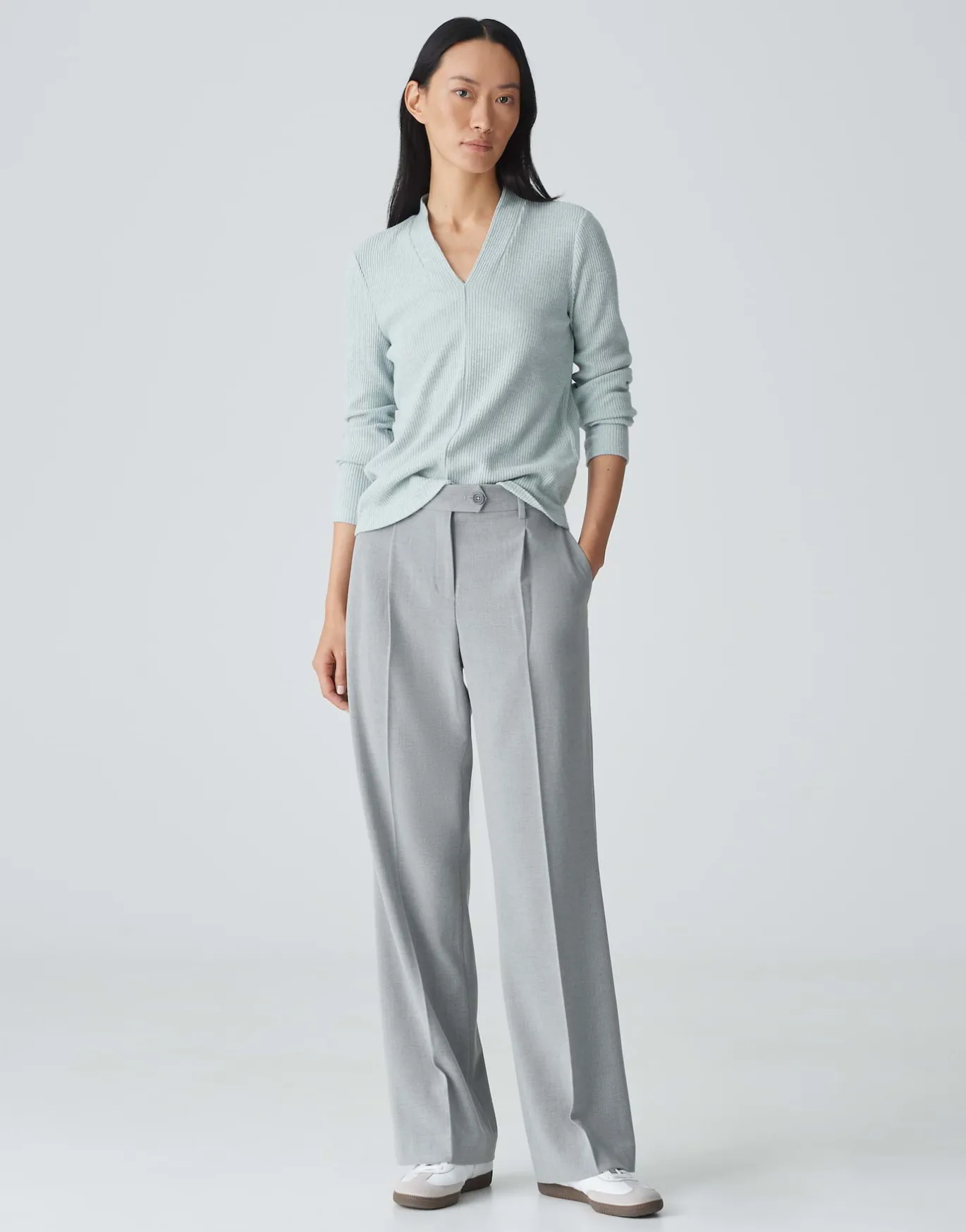 Damen OPUS Shirts^Jerseyshirt Somoko Blau Online Bestellen