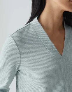 Damen OPUS Shirts^Jerseyshirt Somoko Blau Online Bestellen