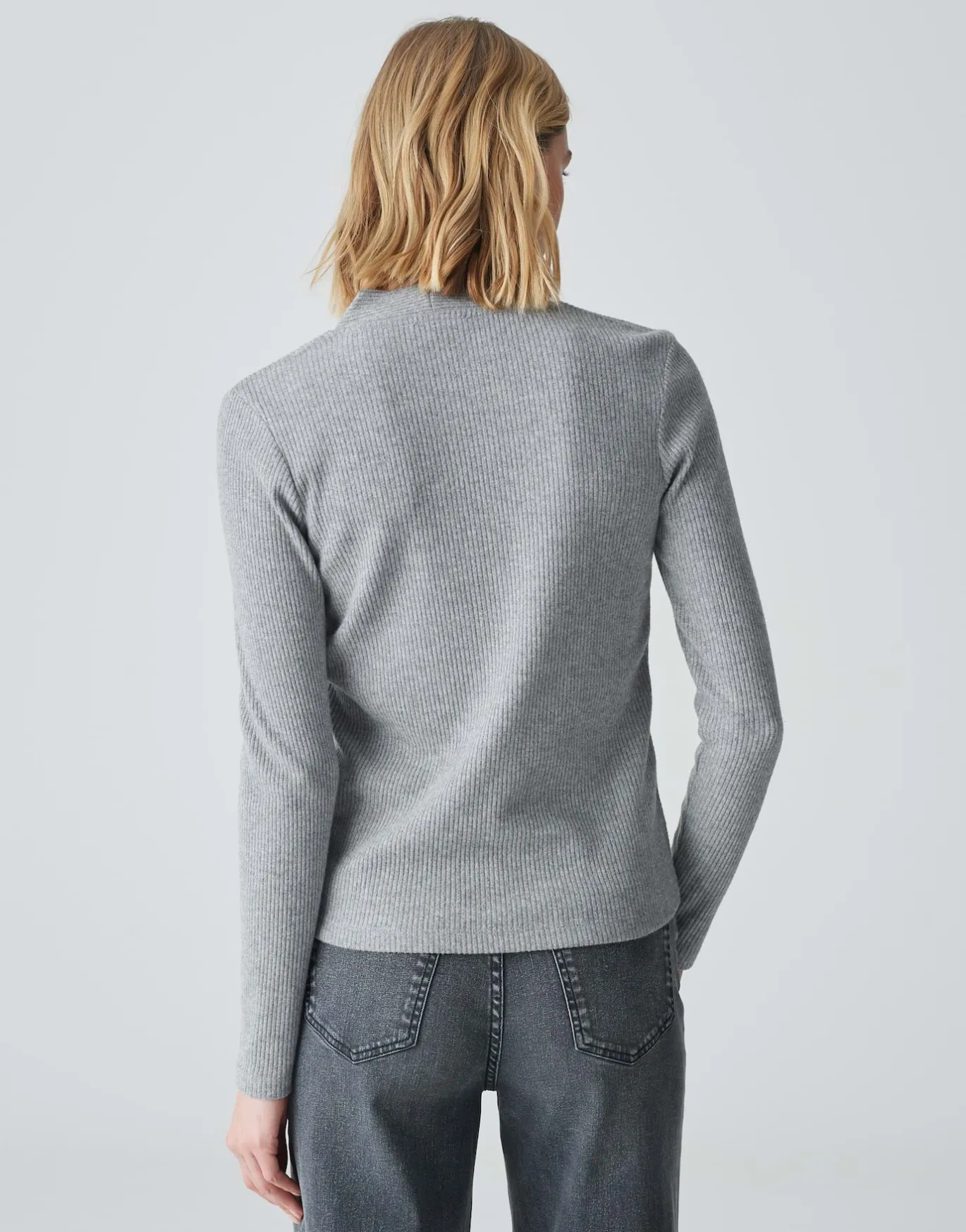 Damen OPUS Shirts^Jerseyshirt Somoko Grau Online Bestellen