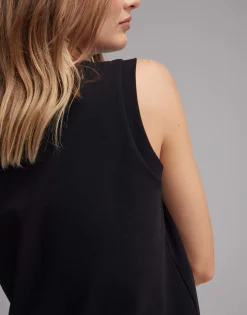 Damen OPUS Basics | Shirts^Jerseytop Ilayda Schwarz Online Bestellen