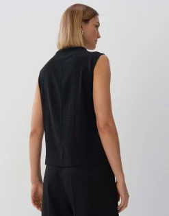 Damen OPUS Shirts^Jerseytop Kidera Schwarz Online Bestellen