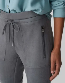 Damen OPUS Hosen^Jogpants Elvina Cargo Grau Online Bestellen