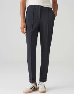 Damen OPUS Hosen^Jogpants Melina Remix Blau Online Bestellen