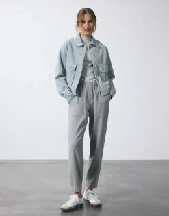 Damen OPUS Hosen^Jogpants Myha Grau Online Bestellen