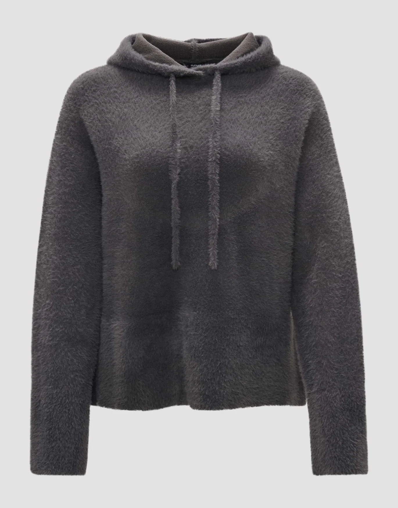 Damen OPUS Strick^Kapuzenpullover Pidlona Grau Online Bestellen