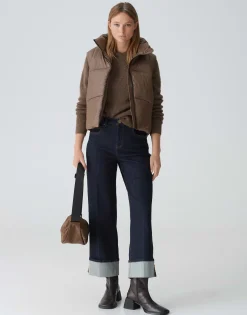 Damen OPUS Strick^Kapuzenpullover Poody Braun Online Bestellen