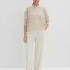 Damen OPUS Strick^Kaschmir Pullover Tjade Beige Online Bestellen