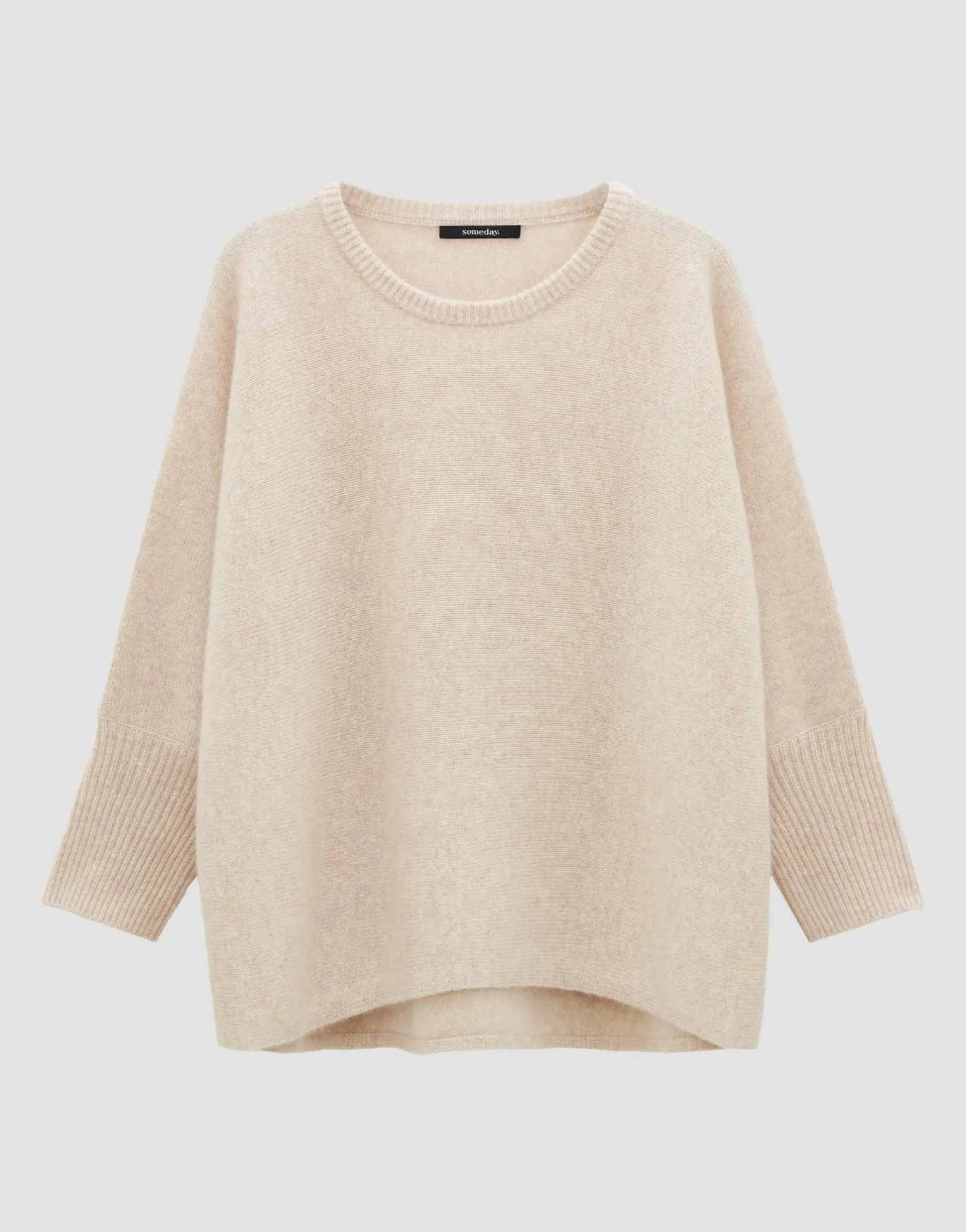 Damen OPUS Strick^Kaschmir Pullover Tjade Beige Online Bestellen