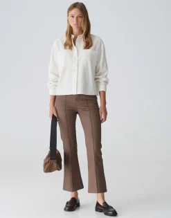 Damen OPUS Hosen | Jeans^Kick Flared Jeans Ekala Braun Online Bestellen