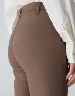 Damen OPUS Hosen | Jeans^Kick Flared Jeans Ekala Braun Online Bestellen