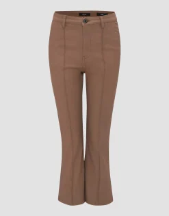 Damen OPUS Hosen | Jeans^Kick Flared Jeans Ekala Braun Online Bestellen
