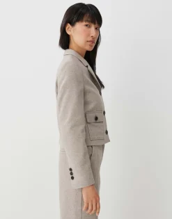 Damen OPUS Blazer / Westen^Kurzblazer Naine Beige Online Bestellen