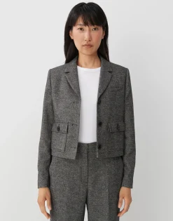 Damen OPUS Blazer / Westen^Kurzblazer Naine Grau Online Bestellen