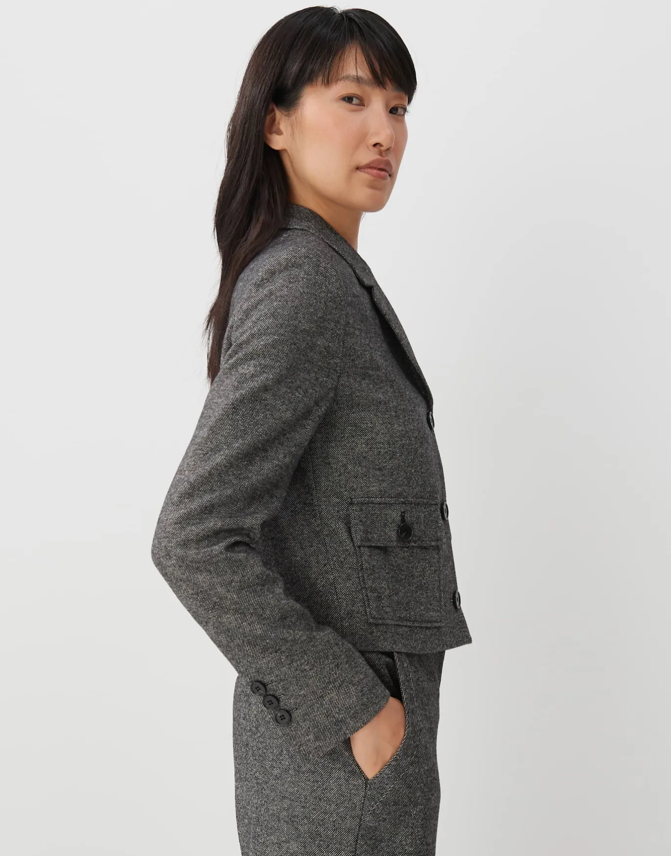 Damen OPUS Blazer / Westen^Kurzblazer Naine Grau Online Bestellen