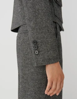 Damen OPUS Blazer / Westen^Kurzblazer Naine Grau Online Bestellen