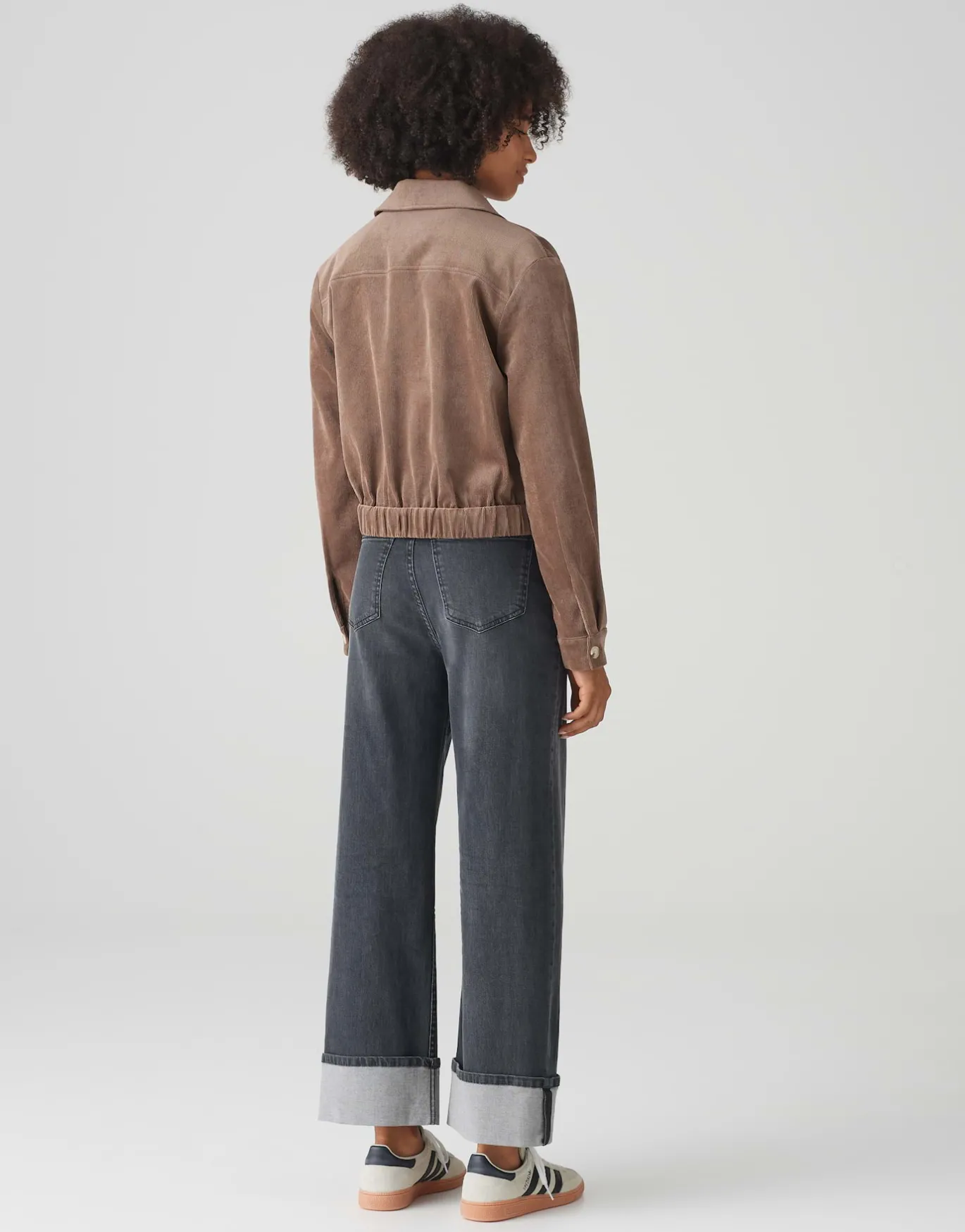 Damen OPUS Jacken / Mäntel | Blazer / Westen^Kurzjacke Hanju Braun Online Bestellen