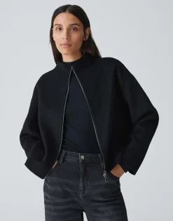 Damen OPUS Jacken / Mäntel^Kurzjacke Helise Schwarz Online Bestellen
