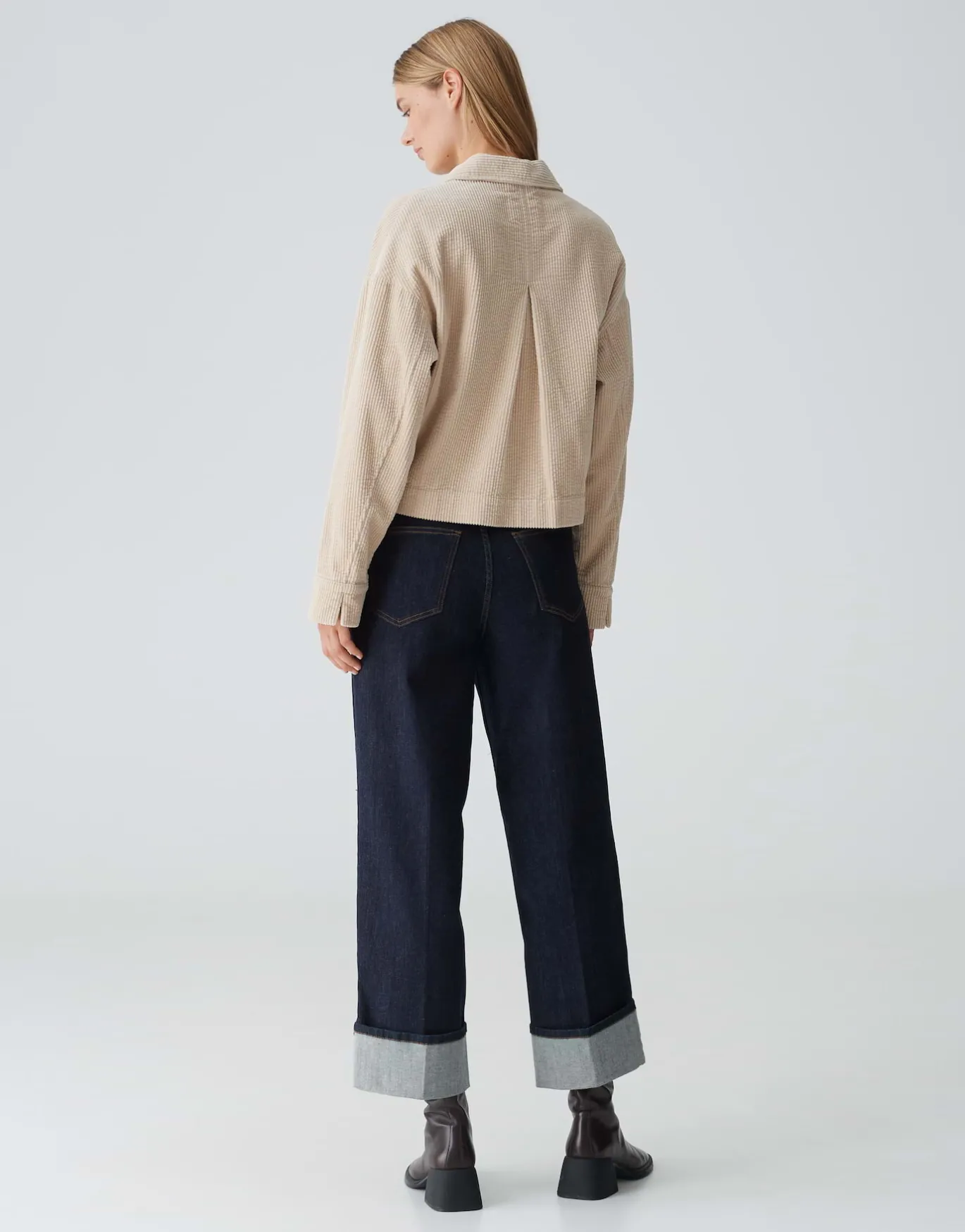 Damen OPUS Jacken / Mäntel | Blazer / Westen^Kurzjacke Hennja Beige Online Bestellen