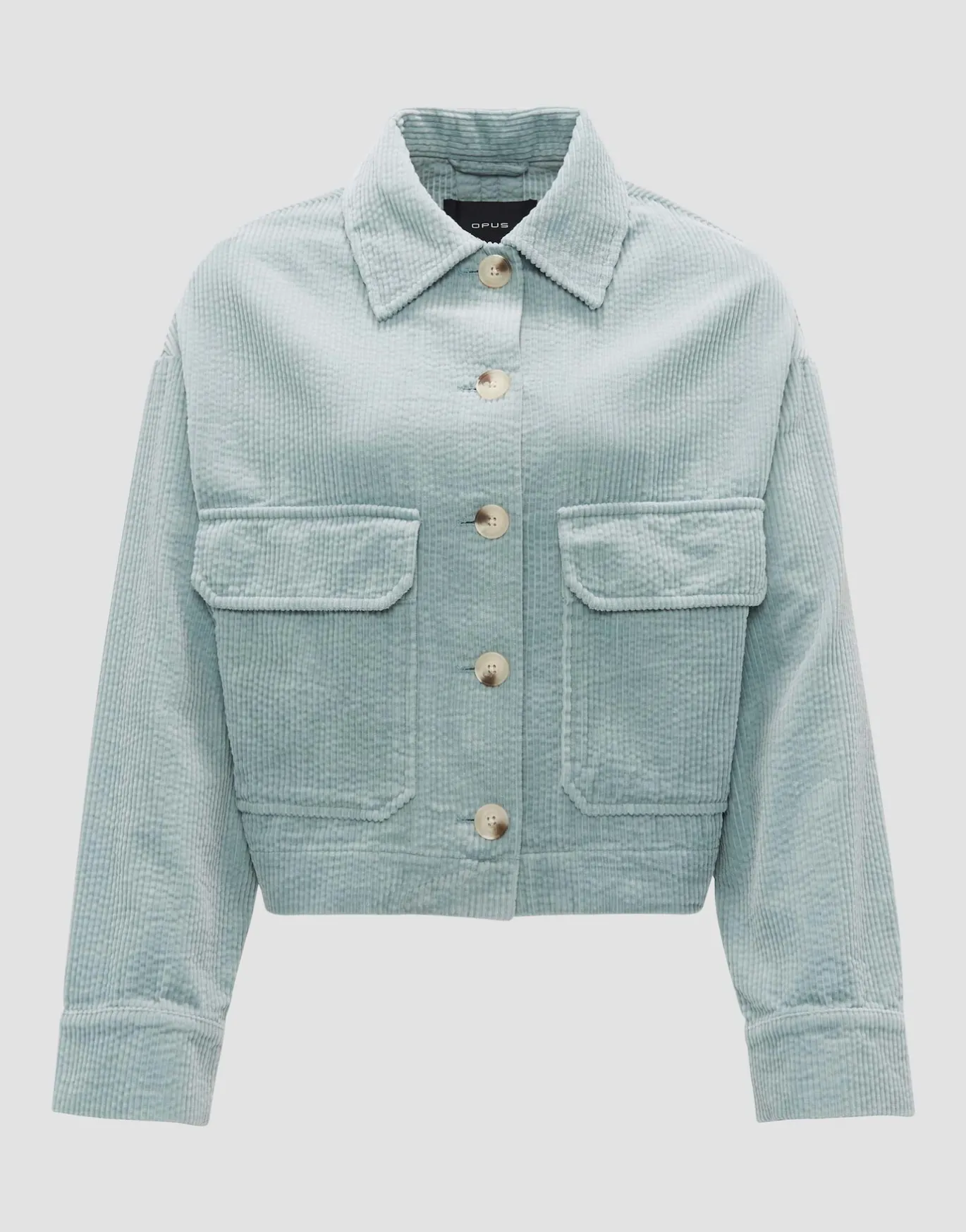 Damen OPUS Jacken / Mäntel | Blazer / Westen^Kurzjacke Hennja Blau Online Bestellen