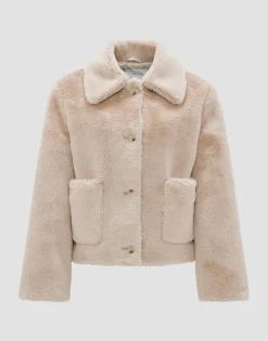 Damen OPUS Jacken / Mäntel^Kurzjacke Herrisa Beige Online Bestellen