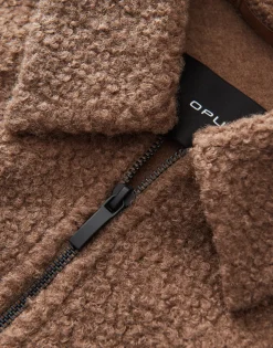 Damen OPUS Jacken / Mäntel | Blazer / Westen^Kurzjacke Holma Braun Online Bestellen