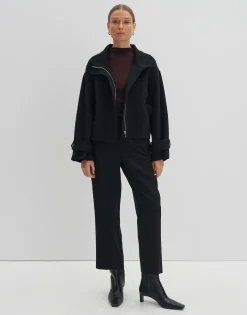 Damen OPUS Jacken / Mäntel^Kurzjacke Varah Detail Schwarz Online Bestellen