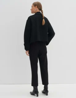 Damen OPUS Jacken / Mäntel^Kurzjacke Varah Detail Schwarz Online Bestellen