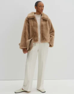 Damen OPUS Jacken / Mäntel^Kurzjacke Variah Beige Online Bestellen