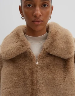 Damen OPUS Jacken / Mäntel^Kurzjacke Variah Beige Online Bestellen