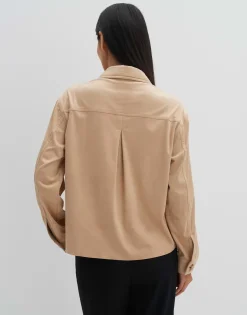 Damen OPUS Blusen^Langarmbluse Zelura Beige Online Bestellen