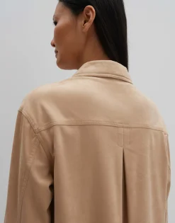 Damen OPUS Blusen^Langarmbluse Zelura Beige Online Bestellen