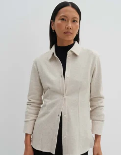 Damen OPUS Blusen^Langarmbluse Zunara Beige Online Bestellen