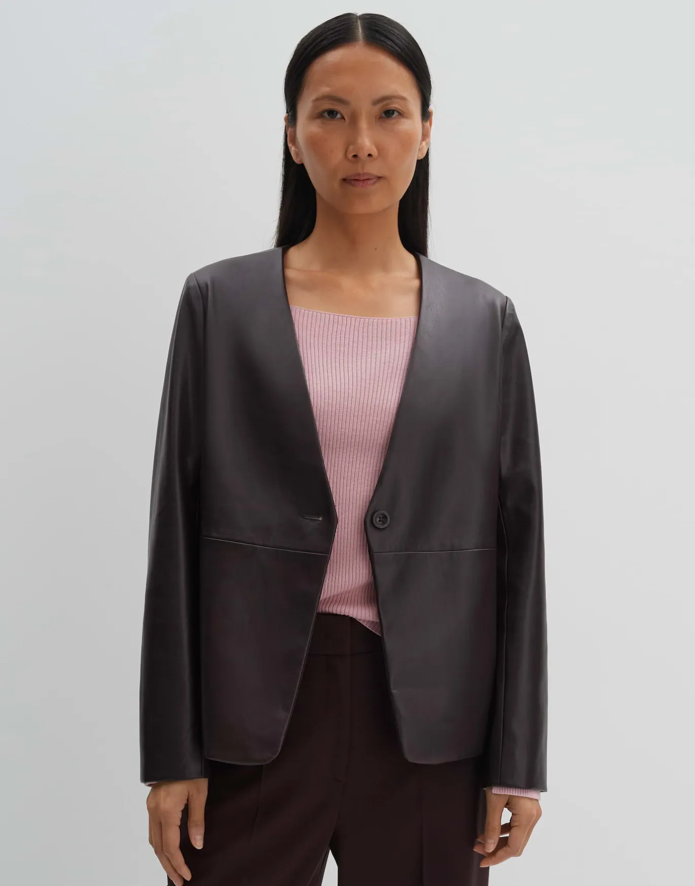Damen OPUS Blazer / Westen^Lederblazer Noebe Rot Online Bestellen
