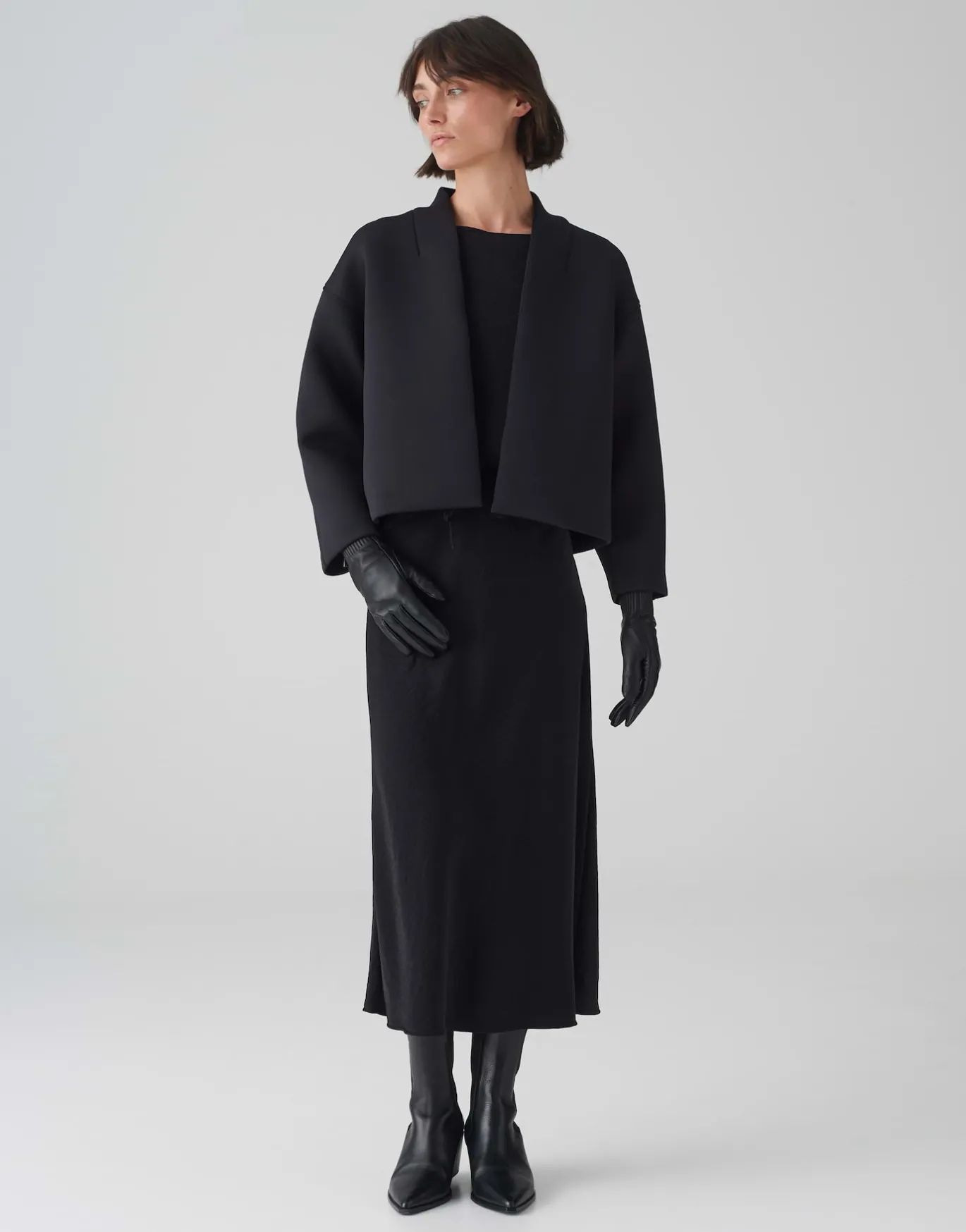 Damen OPUS Accessoires^Lederhandschuh Alettio Gloves Schwarz Online Bestellen