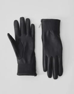 Damen OPUS Accessoires^Lederhandschuh Alettio Gloves Schwarz Online Bestellen