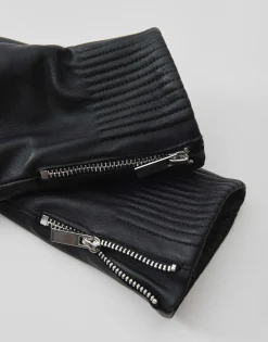 Damen OPUS Accessoires^Lederhandschuh Alettio Gloves Schwarz Online Bestellen