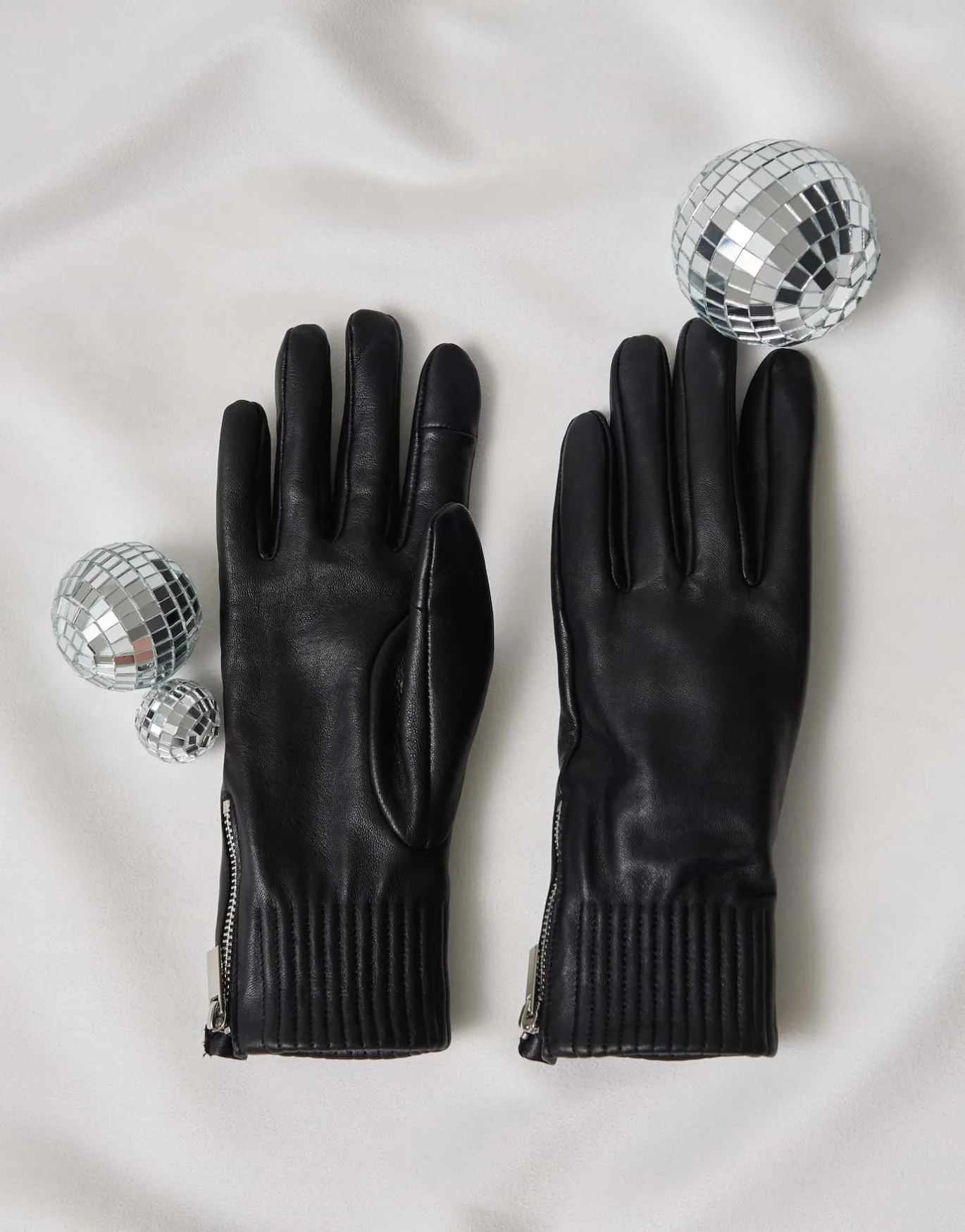 Damen OPUS Accessoires^Lederhandschuh Alettio Gloves Schwarz Online Bestellen