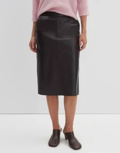 Damen OPUS Röcke^Lederrock Ofiona Rot Online Bestellen