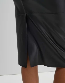 Damen OPUS Röcke^Lederrock Ofiona Schwarz Online Bestellen