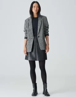 Damen OPUS Röcke^Lederrock Romela Schwarz Online Bestellen