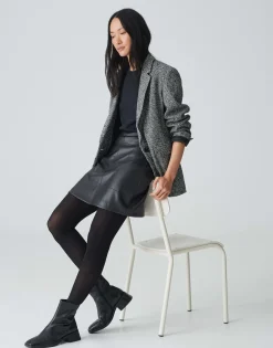 Damen OPUS Röcke^Lederrock Romela Schwarz Online Bestellen