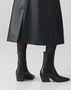 Damen OPUS Röcke^Lederrock Rufani Schwarz Online Bestellen