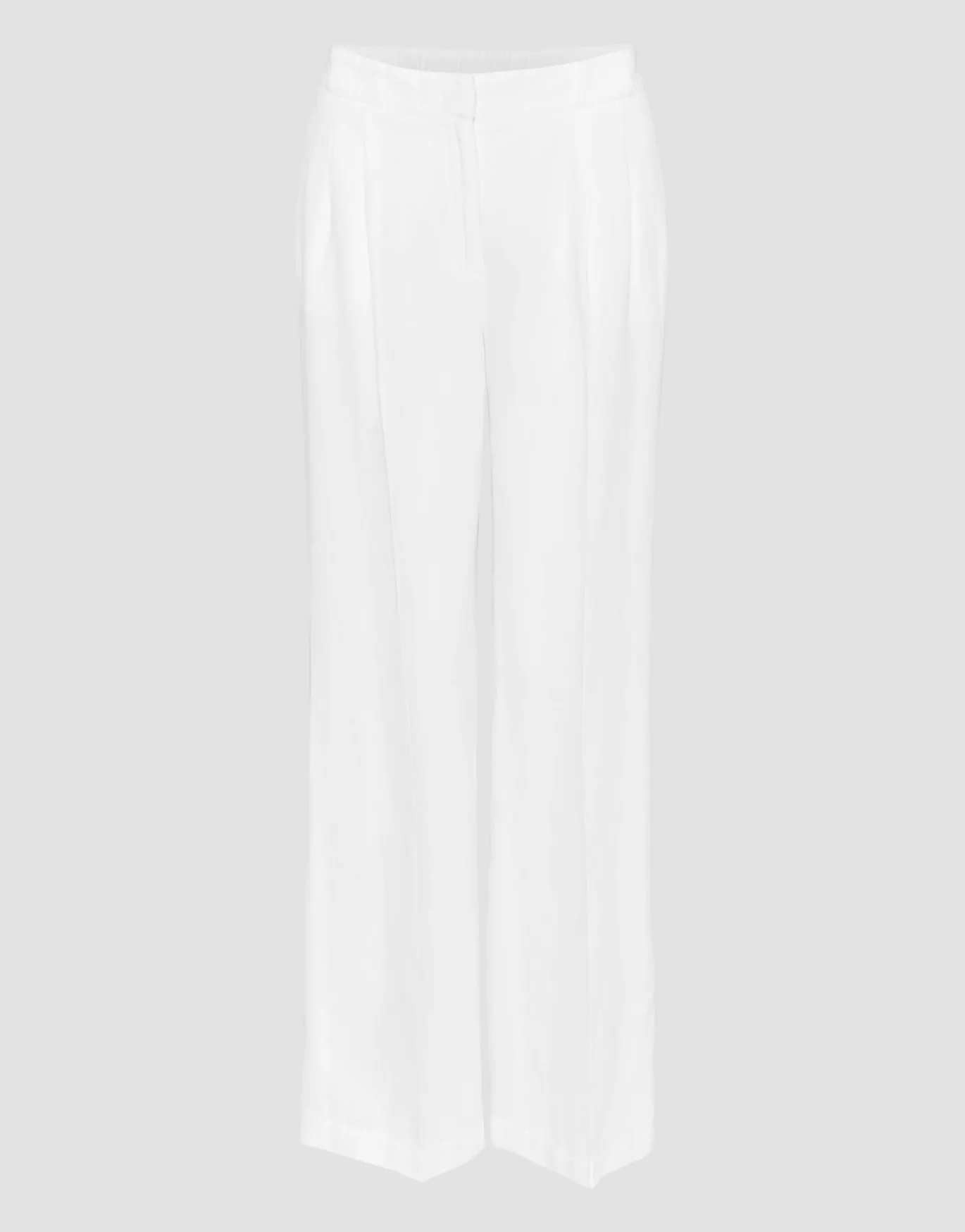 Damen OPUS Hosen^Leinenhose Milis Weiß Online Bestellen