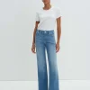 Damen OPUS Jeans^Long Flared Jeans Carie Blau Online Bestellen