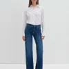 Damen OPUS Jeans^Long Flared Jeans Carie Iconic Blau Online Bestellen