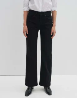 Damen OPUS Jeans^Long Flared Jeans Carie Iconic Schwarz Online Bestellen